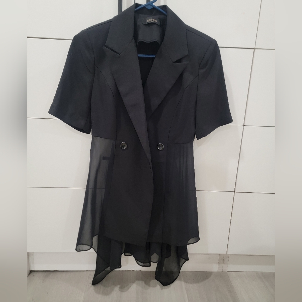 Storets Blouse Black Sizr M/S
